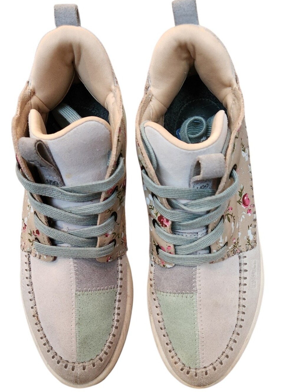 Deckers X Lab Ko-Z Chukka Boot/Sneaker Style Size 7 Patchwork Suede Weatherproof - Picture 2 of 12
